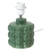 Xenos Lampvoet bollen - groen - ø13x22 cm- Kerstcadeaus|Lampenvoeten