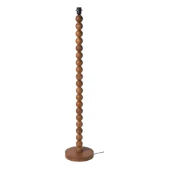 Xenos Lampvoet bollen hoog - bruin - ø25x130 cm- Kerstcadeaus|Staande Lampen