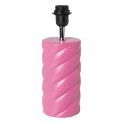 Xenos Lampvoet spekje - roze - ø11.5x31.5 cm- Lampenvoeten