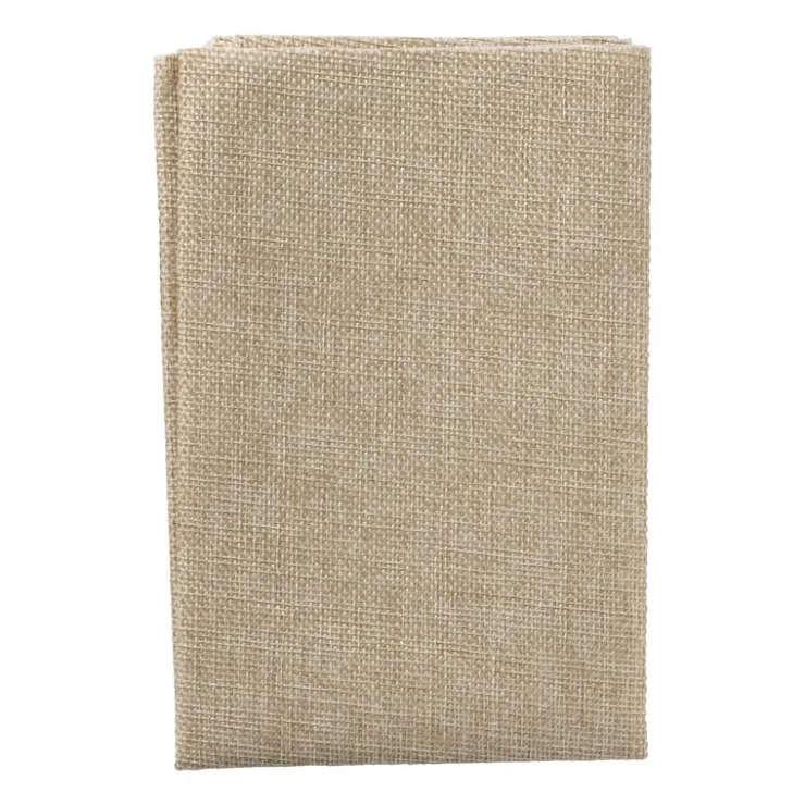 Xenos Lapjesstof polyester - bruin - 50x40 cm- Knutselspullen