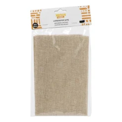 Xenos Lapjesstof polyester - bruin - 50x40 cm- Knutselspullen