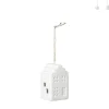 Xenos LED kersthuisje wit - 7.5x4.5x4.5 cm - diverse varianten- Kerstcadeaus|Kerstverlichting