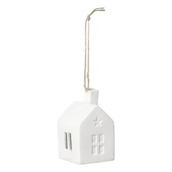 Xenos LED kersthuisje wit - 7.5x4.5x4.5 cm - diverse varianten- Kerstcadeaus|Kerstverlichting