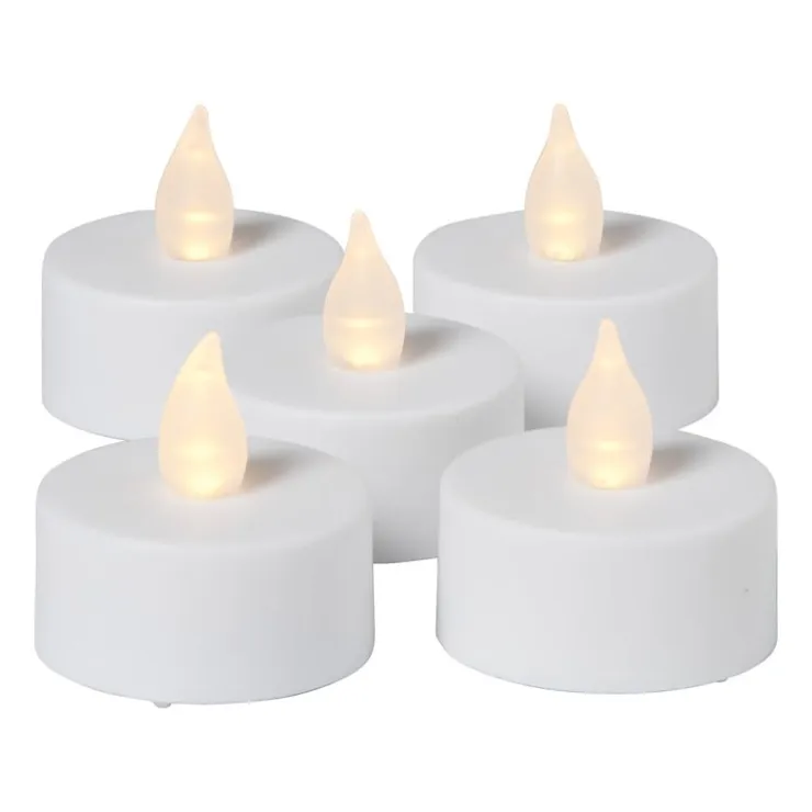 Xenos LED waxinelichten - set van 5- Led Kaarsen