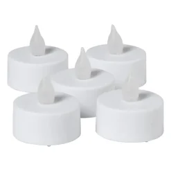 Xenos LED waxinelichten - set van 5- Led Kaarsen