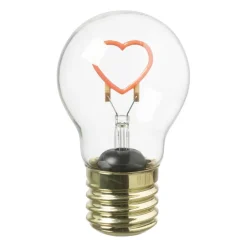 Xenos Ledlamp hartje - 7x7x12 cm- Kerstcadeaus|Led Lampen