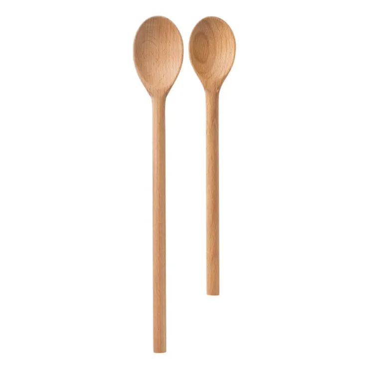 Xenos Lepel ovaal - set van 2 - 2x30x4.5 cm- Keukengerei