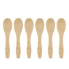Xenos Lepels bamboe - 9 cm - set van 6- Lepels