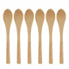 Xenos Lepels bamboe - 13.5 cm - set van 6- Lepels