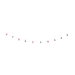 Xenos Lichtslinger met knijpers kerst - 30 cm - diverse varianten- Kerstverlichting|Kerstslingers
