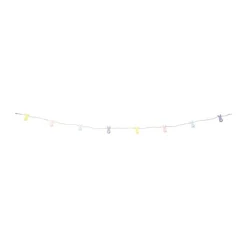 Xenos Lichtslinger paashazen pompom - 170 cm- Lichtslingers