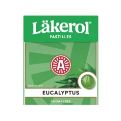 Xenos Läkerol pastilles - eucalyptus - 25 gram- Snoep