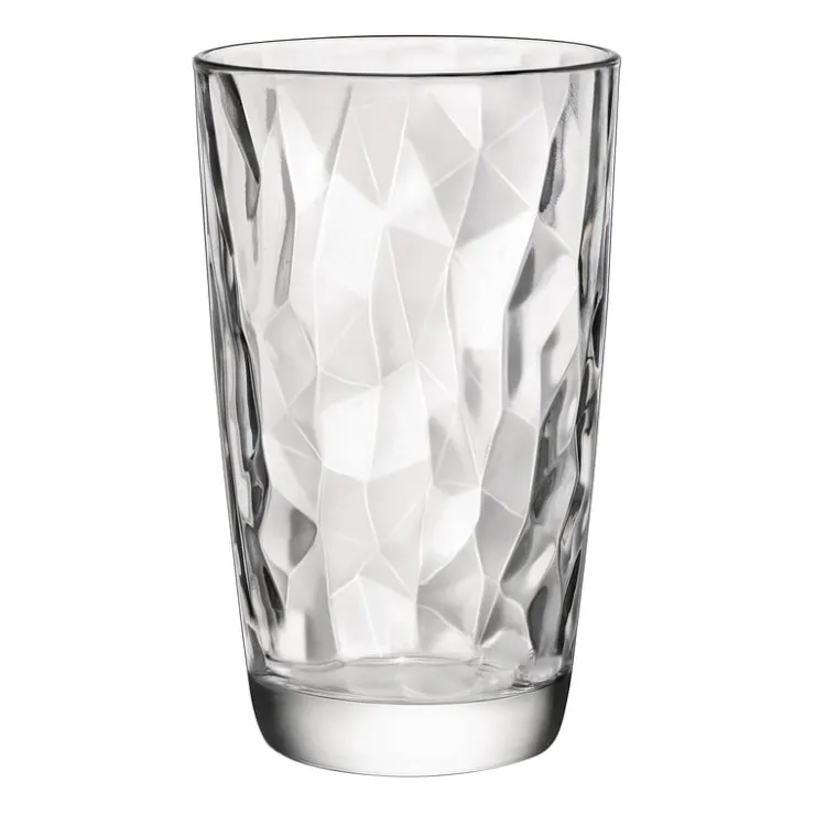 Xenos Longdrinkglas diamond - 470 ml- Waterglazen