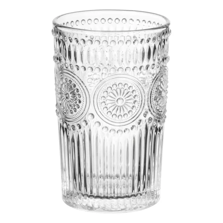 Xenos Longdrinkglas romantic - transparant - 300 ml- Bruiloft|Longdrinkglazen