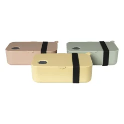 Xenos Lunchbox met elastiek - diverse kleuren - 1 liter- Broodtrommels
