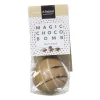 Xenos Magic choco bom - karamel - 45 gram- Chocolademelk|Kerstcadeaus