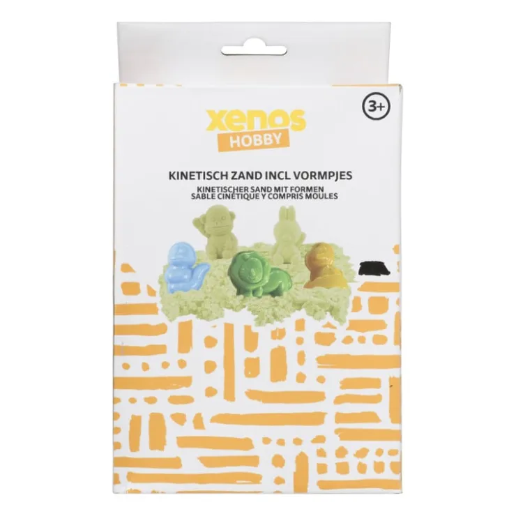 Xenos Magnetisch zand - met vormpjes - diverse kleuren- Knutselpakketten