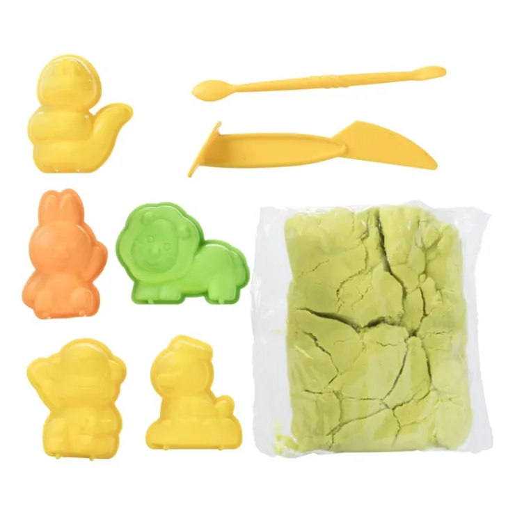 Xenos Magnetisch zand - met vormpjes - diverse kleuren- Knutselpakketten