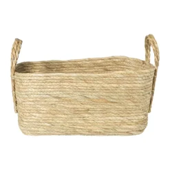 Xenos Mand Basix rechthoek - 18x40x30 cm - naturel- Manden|Manden