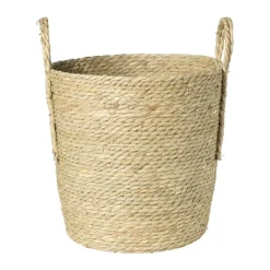 Xenos Mand Basix rond - ø34x35 cm - naturel- Manden|Manden
