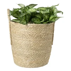 Xenos Mand Basix rond - ø34x35 cm - naturel- Manden|Manden