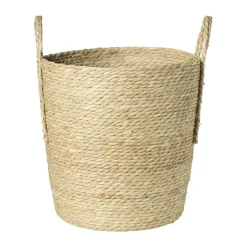 Xenos Mand Basix rond - ø39x40 cm - naturel- Manden|Manden