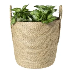 Xenos Mand Basix rond - ø44x45 cm - naturel- Manden|Manden