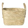 Xenos Mand Basix vierkant - 26x26x26 cm - naturel- Manden|Manden