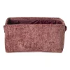 Xenos Mand chenille - rood - 33x23x16 cm- Manden|Manden