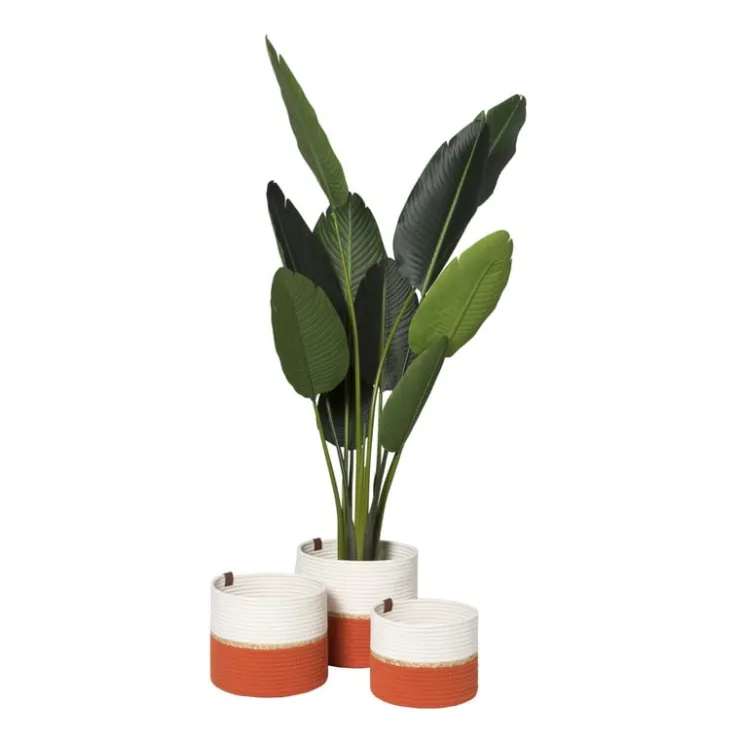 Xenos Mand colors hoog - diverse varianten - ø27x23 cm- Manden|Manden