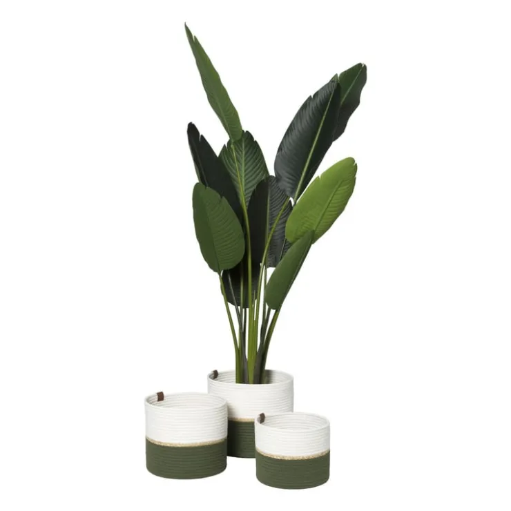 Xenos Mand colors hoog - diverse varianten - ø27x23 cm- Manden|Manden