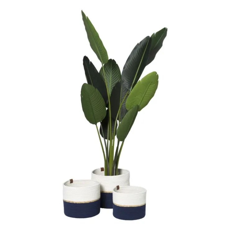 Xenos Mand colors hoog - diverse varianten - ø30x26 cm- Manden|Manden