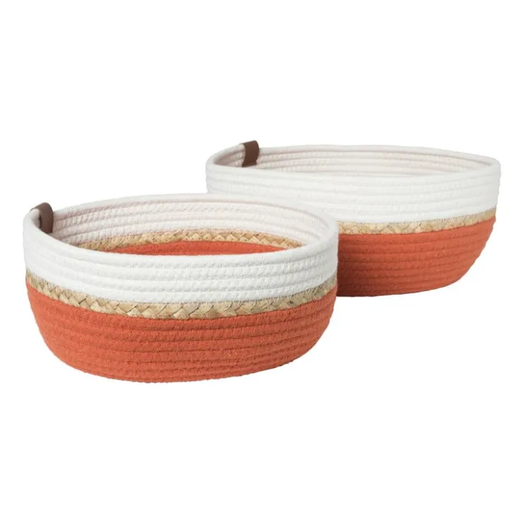 Xenos Mand colors laag - diverse varianten - ø32x14 cm- Manden|Manden