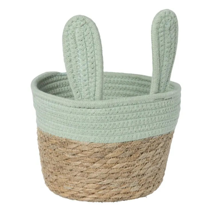 Xenos Mand colors met oren - diverse varianten - ø20x15 cm- Manden|Manden