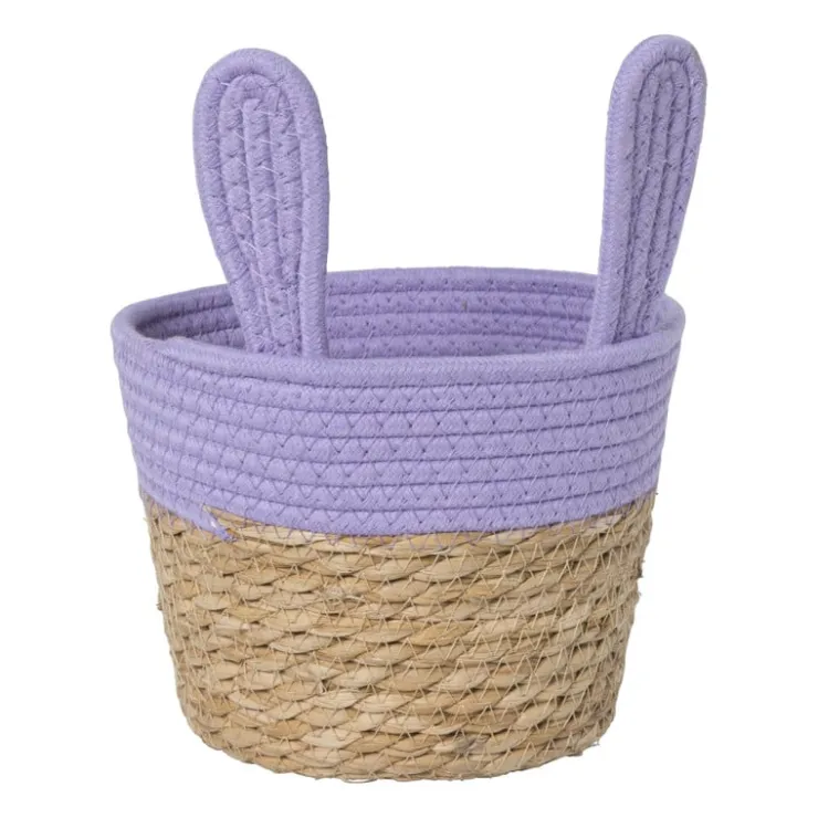 Xenos Mand colors met oren - diverse varianten - ø20x15 cm- Manden|Manden