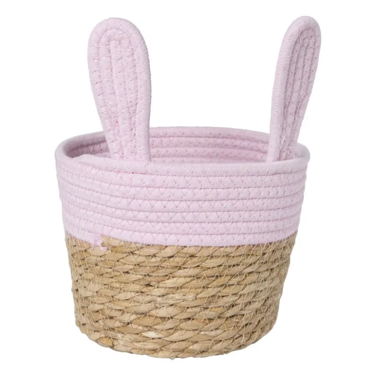 Xenos Mand colors met oren - diverse varianten - ø20x15 cm- Manden|Manden