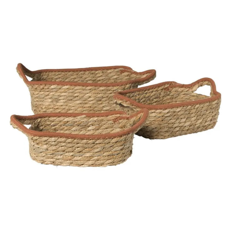 Xenos Mand Jip - 8x22x17 cm - diverse kleuren- Manden|Manden