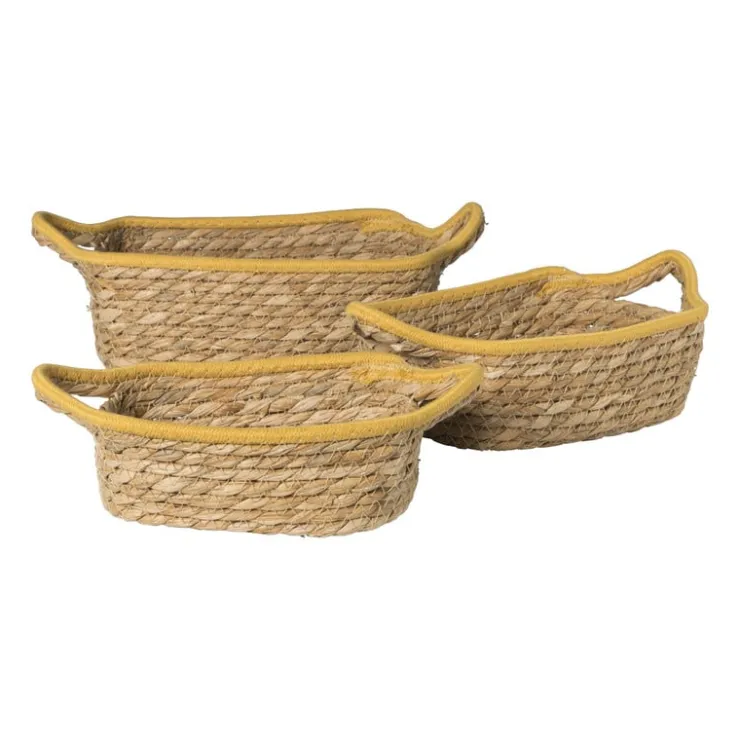 Xenos Mand Jip - 8x22x17 cm - diverse kleuren- Manden|Manden