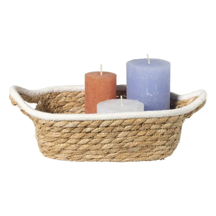 Xenos Mand Jip - 8x22x17 cm - diverse kleuren- Manden|Manden