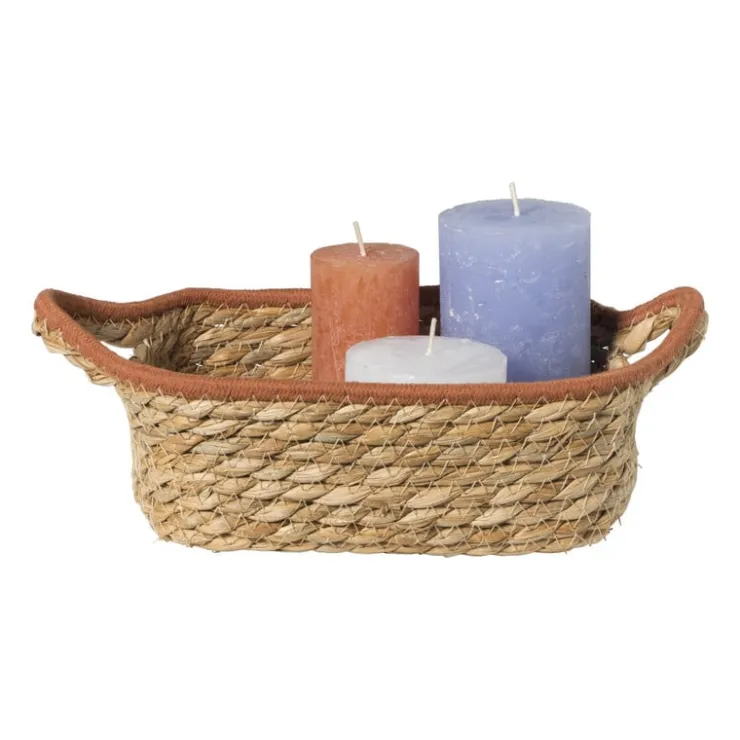Xenos Mand Jip - 8x22x17 cm - diverse kleuren- Manden|Manden