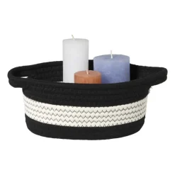 Xenos Mand Jos - 11x24x16 cm - diverse kleuren- Manden|Manden