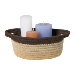 Xenos Mand Jos - 10x20x14 cm - diverse kleuren- Manden|Manden