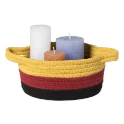 Xenos Mand Jos - 10x20x14 cm - diverse kleuren- Manden|Manden