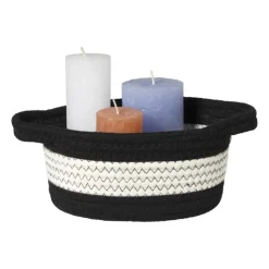 Xenos Mand Jos - 10x20x14 cm - diverse kleuren- Manden|Manden