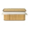 Xenos Mand levi met deksel - 34,5x24x14 cm- Manden|Manden
