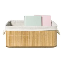 Xenos Mand levi met deksel - 40x29x16 cm- Manden|Manden
