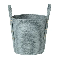 Xenos Mand Lotte - ø22x23 cm - blauw- Manden|Manden