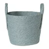 Xenos Mand Lotte - ø25x28 cm - blauw- Manden|Manden
