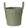 Xenos Mand Lotte - ø22x23 cm - groen- Manden|Manden