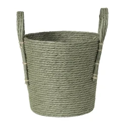 Xenos Mand Lotte - ø22x23 cm - groen- Manden|Manden